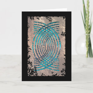 Rock Art Talking Canyons, New Mexico Dankeskarte