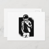 Rock Astronaut Postkarte (Vorne/Hinten)