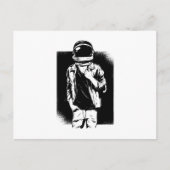 Rock Astronaut Postkarte (Vorderseite)