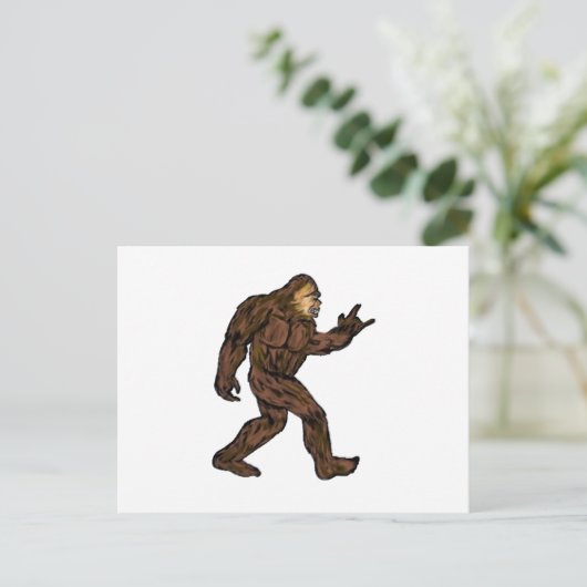 ROCK AUF POSTKARTE (Stehend Vorderseite)