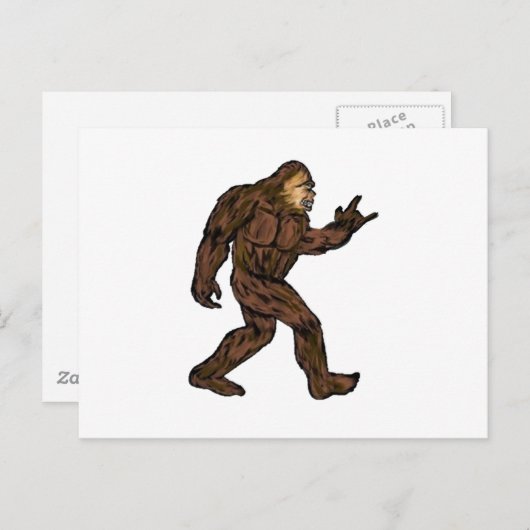 ROCK AUF POSTKARTE (Vorne/Hinten)