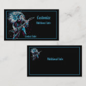 Rock auf Schwermetallen Visitenkarte (Vorne/Hinten)