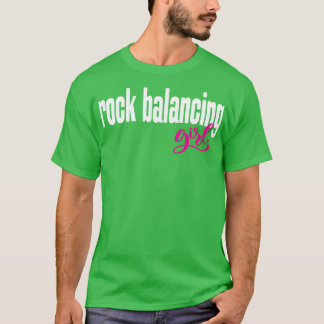 Rock Balancing Girl 1 T-Shirt