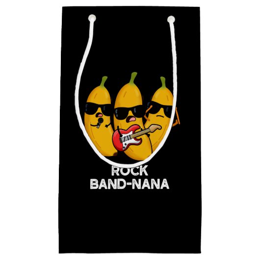 Rock Band nana Funny Banana Pun Kleine Geschenktüte (Vorderseite)
