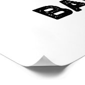 Rock Band nana Funny Banana Pun Poster (Ecke)