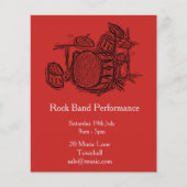 Rock Band Performance Flyer (Vorne)