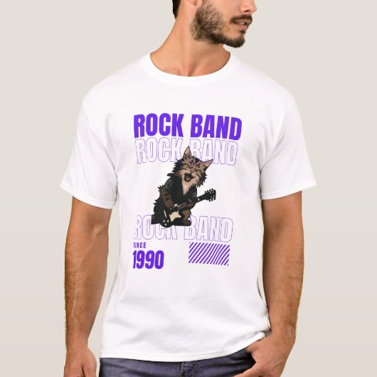 Rock Band T-Shirt (Vorderseite)