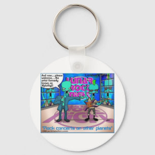 Rock Bands auf anderen Planeten Funny Gifts & T-Sh Schlüsselanhänger