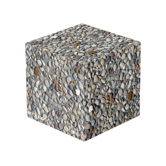 ROCK BLOCK - Kunstwürfel Würfel (Vorderseite Schrägansicht)