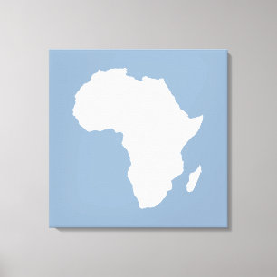 Rock Blue Audacious Africa Leinwanddruck