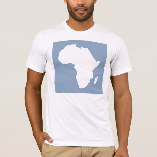 Rock Blue Audacious Africa T-Shirt (Vorderseite)