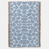 Rock Blue Safari Giraffe Decke (Vorderseite Vertikal)