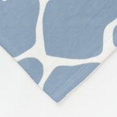 Rock Blue Safari Giraffe Fleecedecke (Ecke)