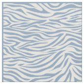 Rock Blue Safari Zebra Stoff (Nahaufnahme)