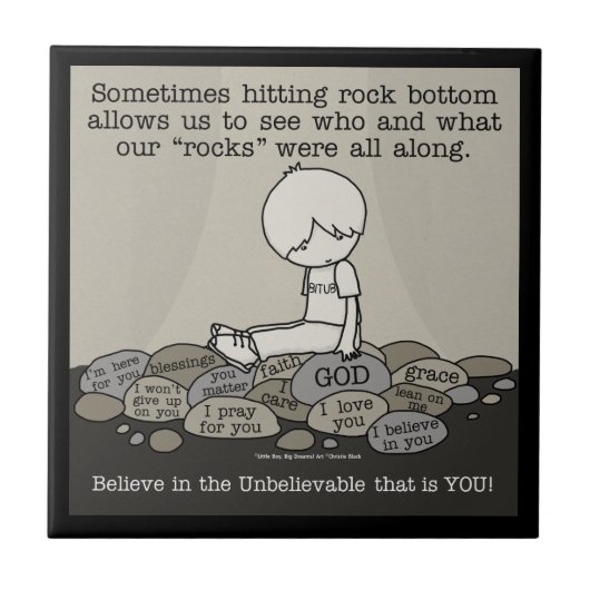 Rock Bottom Fliese (Vorderseite)