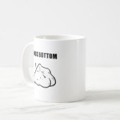 Rock Bottom Funny Geology Puff Tasse (Vorderseite Links)