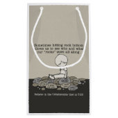 Rock Bottom Kleine Geschenktüte (Rückseite)