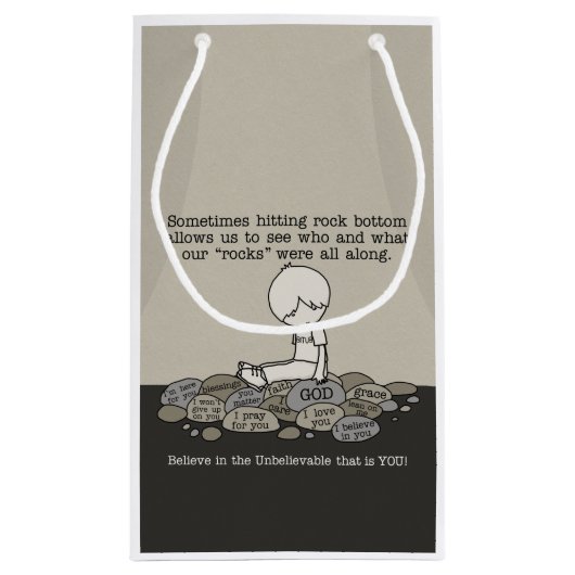 Rock Bottom Kleine Geschenktüte (Rückseite)