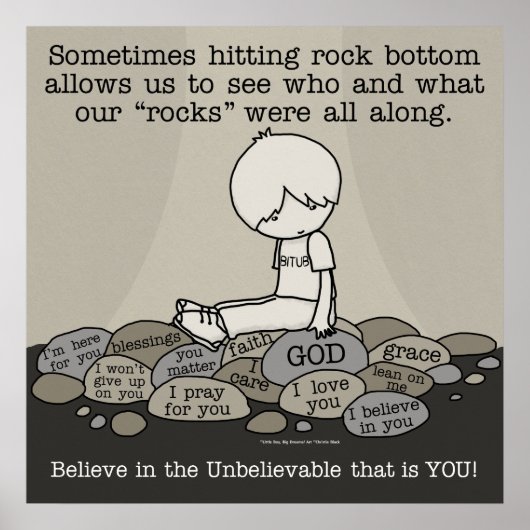 Rock Bottom Poster (Vorne)