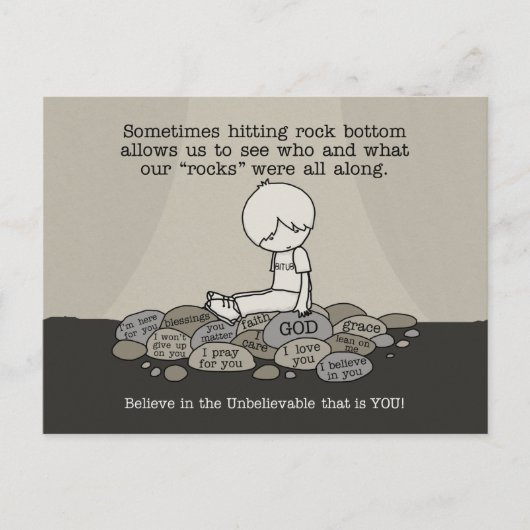 Rock Bottom Postkarte (Vorderseite)