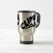 Rock Boulding Reisebecher (VorderseiteRechts)