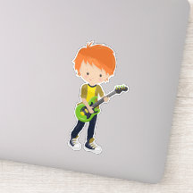 Rock Boy, Orange Hair, Band, Musik, Gitarrenspiele