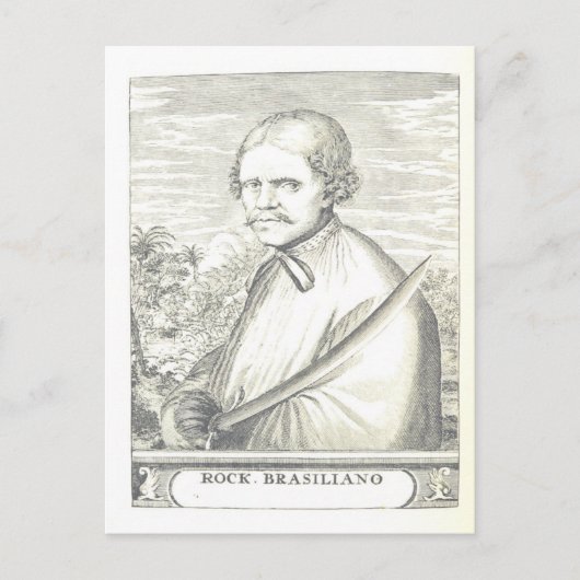 Rock Brasiliano Postkarte (Vorderseite)