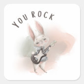 Rock Bunny Sticker (Vorderseite)