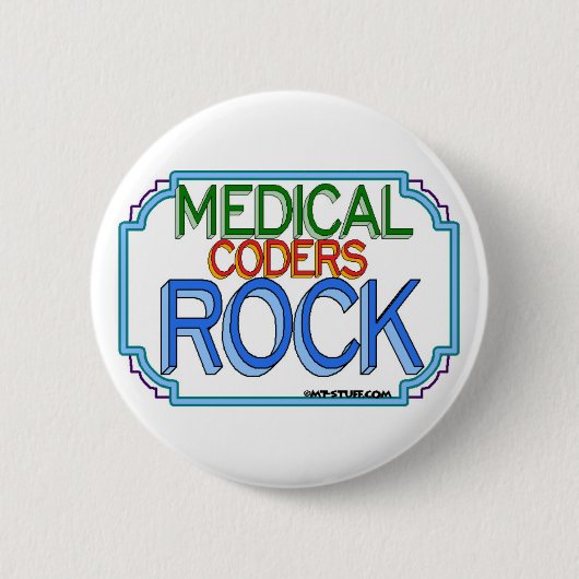 Rock Button (Vorderseite)