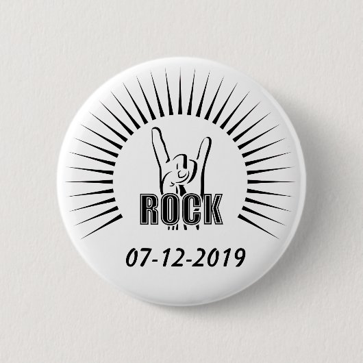 Rock Button (Vorderseite)