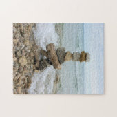 Rock Cairn am See - 11x14 - 252 Stk. Puzzle (Horizontal)