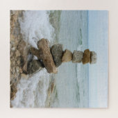 Rock Cairn am See - 20x20 - 676 Stk. Puzzle (Horizontal)