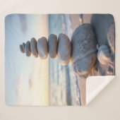 Rock Cairn Ocean Sherpadecke (Vorderseite (Horizontal))