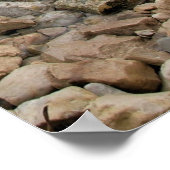 Rock Cairn (Säule) - Mackinac Island, Michigan Poster (Ecke)