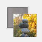 Rock Cairn Zen Kühlschrank Magnete Magnet (Vorderseite/Rückseite)