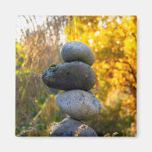 Rock Cairn Zen Kühlschrank Magnete Magnet (Vorne)