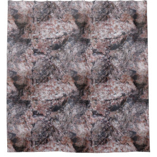 Rock Candy Pinkish Textur Duschvorhang