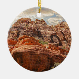 Rock Canyon Felsformation in Las Vegas Nevada Keramikornament