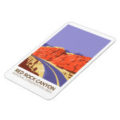 Rock Canyon National Conservation Area Roadway Magnet (Linke Seite)