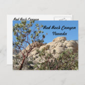 Rock Canyon Postcard Postkarte (Vorne/Hinten)