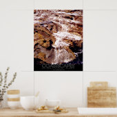 Rock Cascade (Markenversion) Poster (Küche)