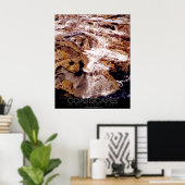 Rock Cascade (Markenversion) Poster (Heimbüro)