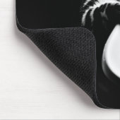 Rock Cat Playing Guitar - Funny Guitar Cat 1 Mousepad (Ecke)
