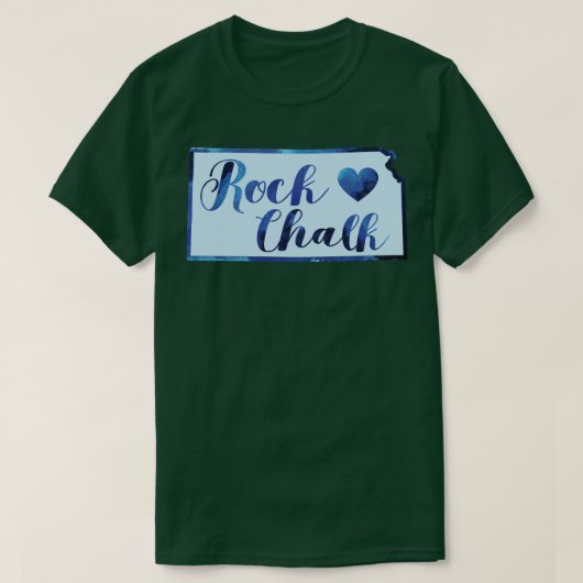 Rock Chalk 1 T-Shirt (Design vorne)