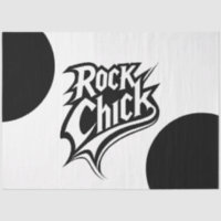 Rock Chick - Bold Black and White Typografy