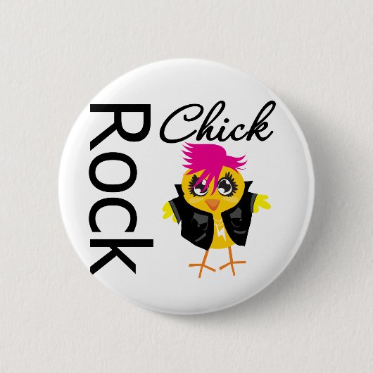 Rock Chick Button (Vorderseite)