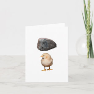 Rock + Chick Karte