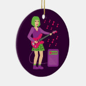 Rock Chick Keramikornament (Rechts)
