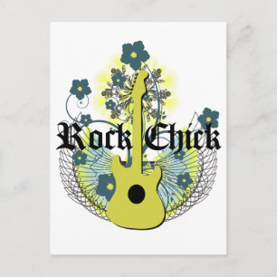 Rock Chick Postkarte