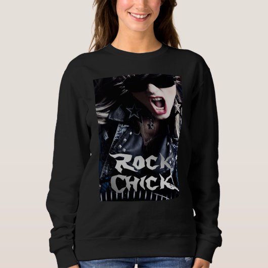 Rock Chick Sweatshirt (Vorderseite)